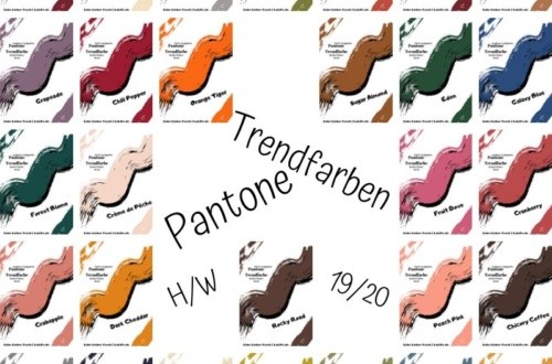 Trendfarben Herbst Winter 2019/2020 von Pantone