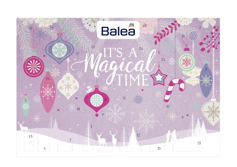 Vorfreude mit Adventskalender von Balea & Balea Men & Balea Ampullen