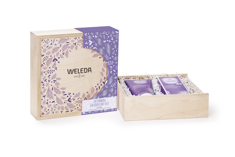 Geschenkideen mit Weleda – Geschenksets für die Hautpflege Geschenkset lavendel