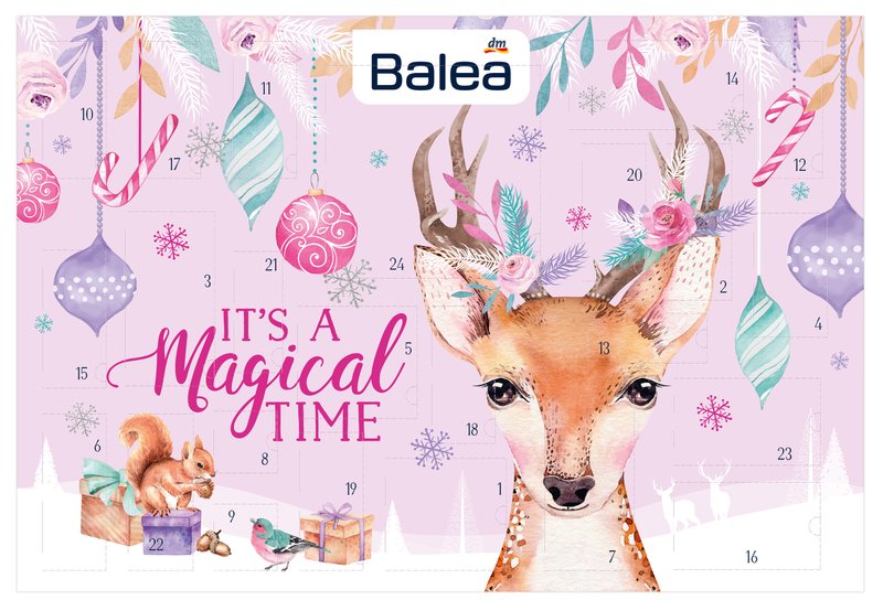 Magische Momente mit dem Balea Adventskalender „It's a magical time“ und Balea MEN Adventskalender