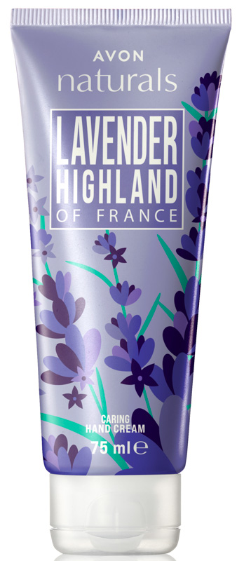 Avon präsentiert kleine Aufmerksamkeiten zum Verlieben Naturals Lavender Highland Handcreme