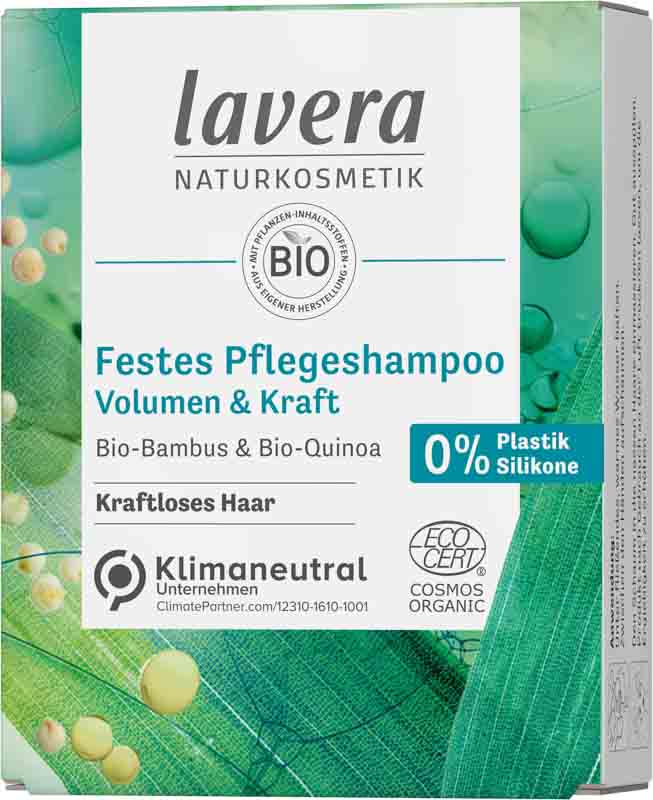 Starke Stücke: lavera Naturkosmetik launcht feste Shampoos und Duschen