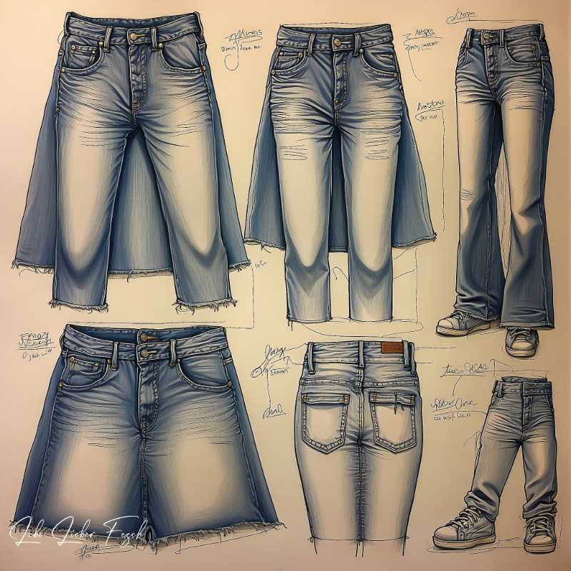 Denim Fever mit den heißesten Jeans-Trends für den Frühling/Sommer 2024