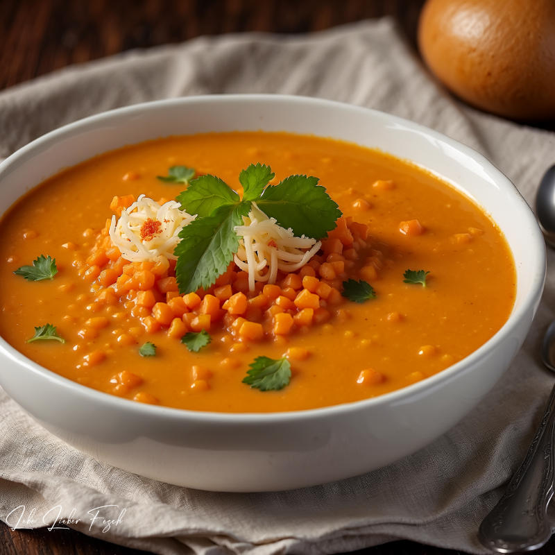 Rote Linsen Dal mit Kokosmilch Genussvoll durch die kalte Jahreszeit starten mit 10 leckeren Rezeptideen