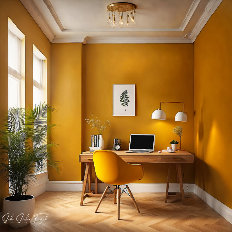 Trendfarbe Wand Mustard Seed Wandfarben 2024 - Trendfarben für Wohnen und Wand