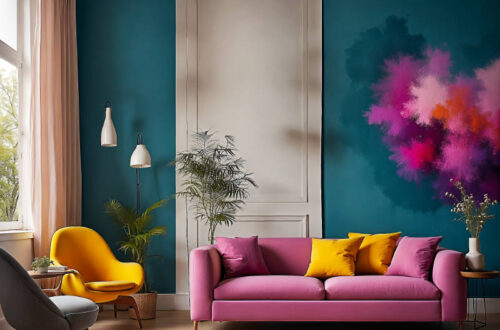 Wandfarben 2024 - Trendfarben für Wohnen und Wand