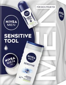 NIVEA MEN Geschenkset SENSITIVE TOOL Die perfekte Geschenkidee mit Nivea Geschenksets