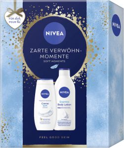 NIVEA Geschenkset ZARTE VERWÖHNMOMENTE Die perfekte Geschenkidee mit Nivea Geschenksets