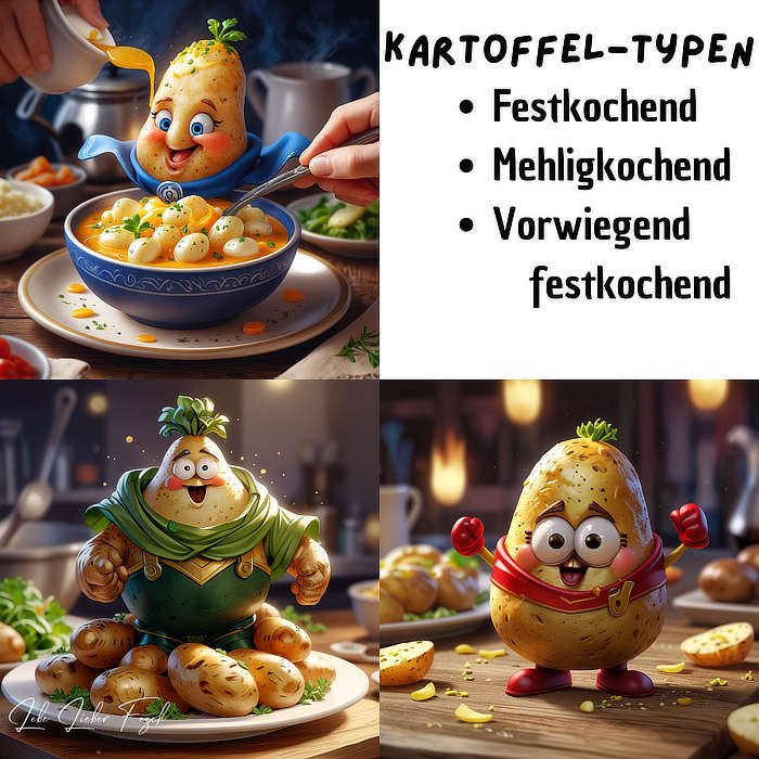 Mehligkochend Festkochend Vorwiegend festkochende Unterschied Die Vielfalt der Kartoffeln reichen von mehlig bis fest