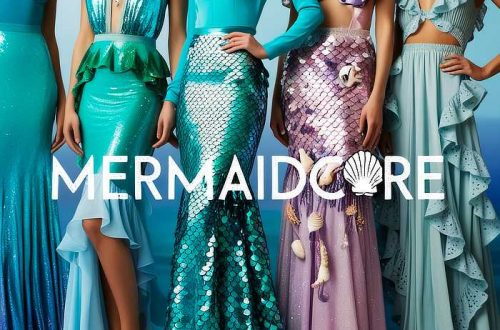 Mermaidcore-Trend ist die Mode, die wie das Meer funkelt