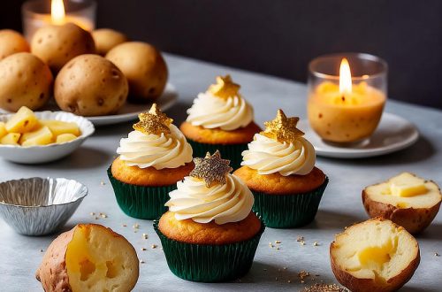 Kartoffel-Orakel fürs neue Jahr & Kartoffel-Cupcakes fürs Buffet