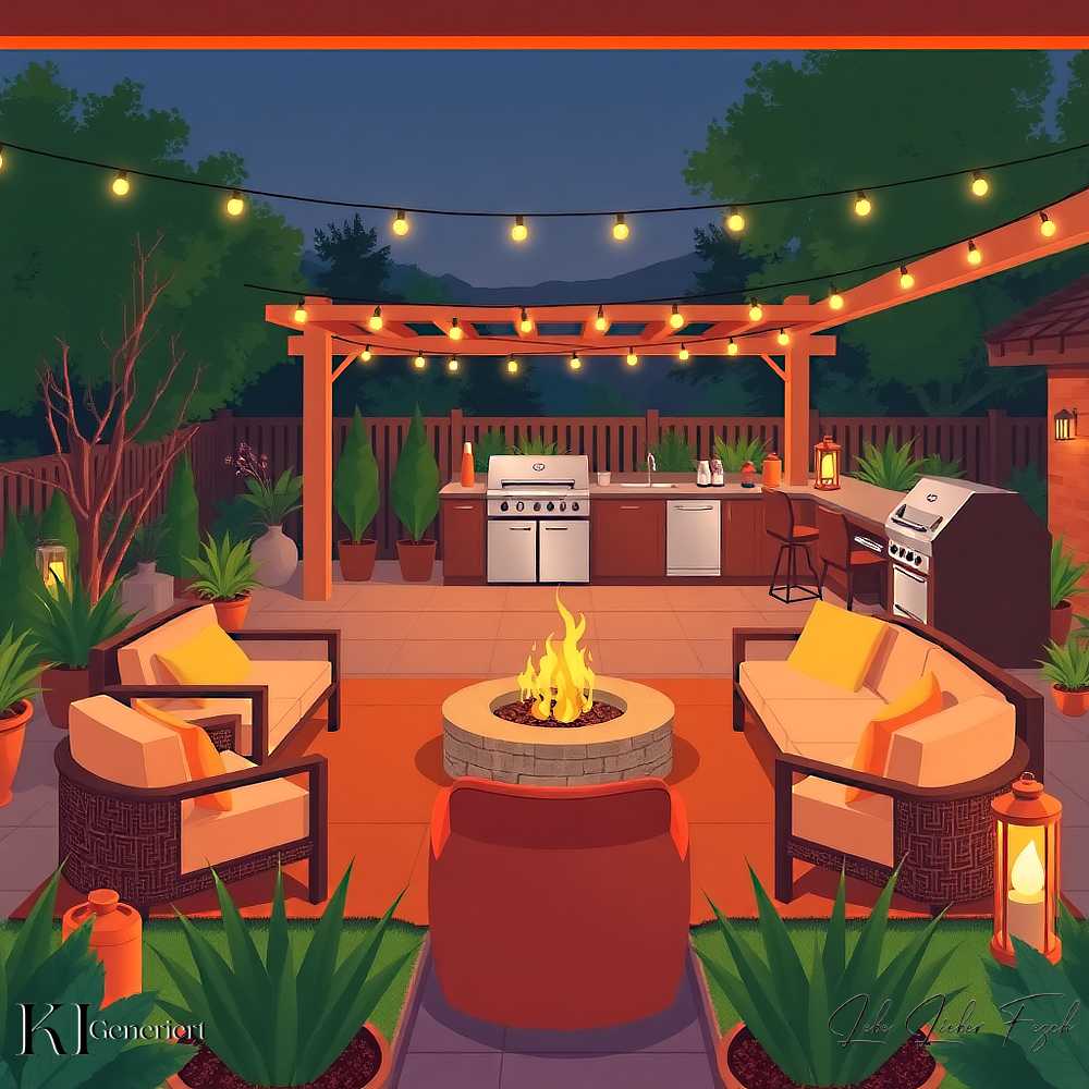 Gartentrends 2025: Outdoor Living – Der Garten als erweitertes Wohnzimmer