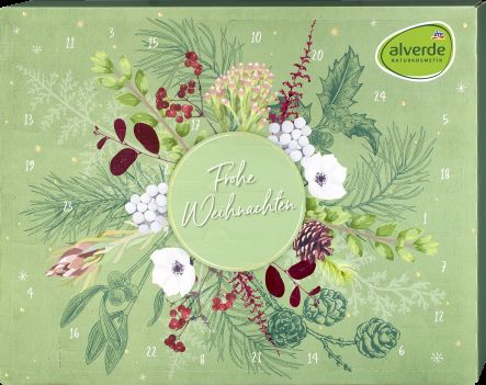 alverde NATURKOSMETIK - Adventskalender 2025 Lebe Lieber Fesch Der alverde NATURKOSMETIK Adventskalender ist ab
September 2025 in allen dm-Märkten für 19,95 € erhältlich.