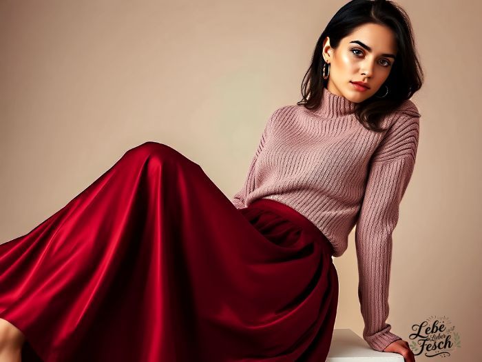 Herbst Mode Kleiderschrank Achtsam