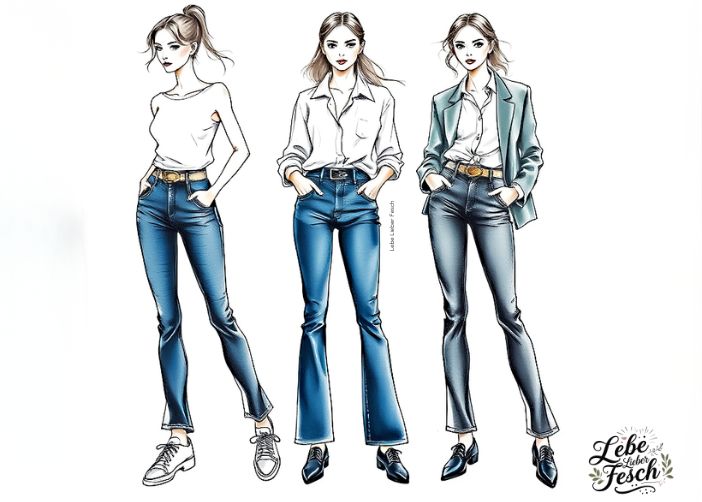 Jeans für Wochenendtrip