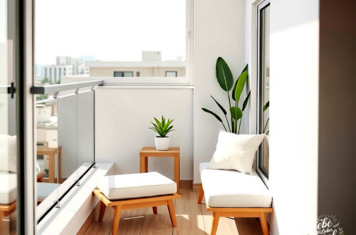 Balkonmöbel für den kleinen Balkon – stilvoll wohnen auf kleinem Raum