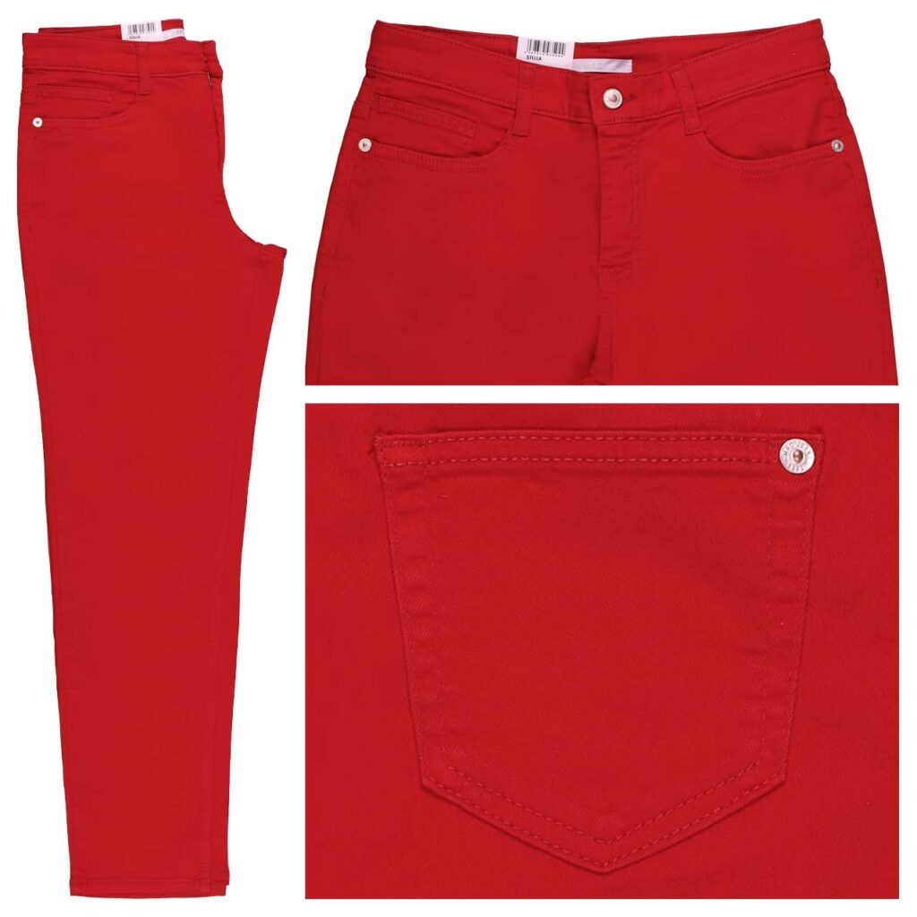 Mac Jeans Stelly Ruby Red Hose Online