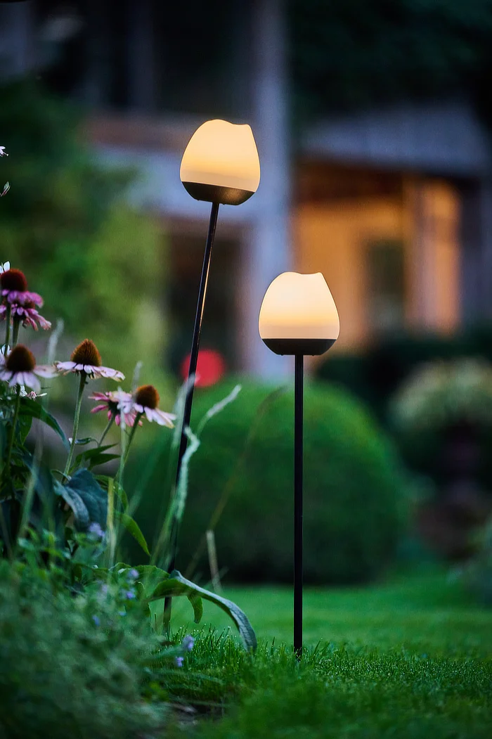 Krinner Lichtdeko Rosy Wenn Licht den Abend mit Stimmung verändert