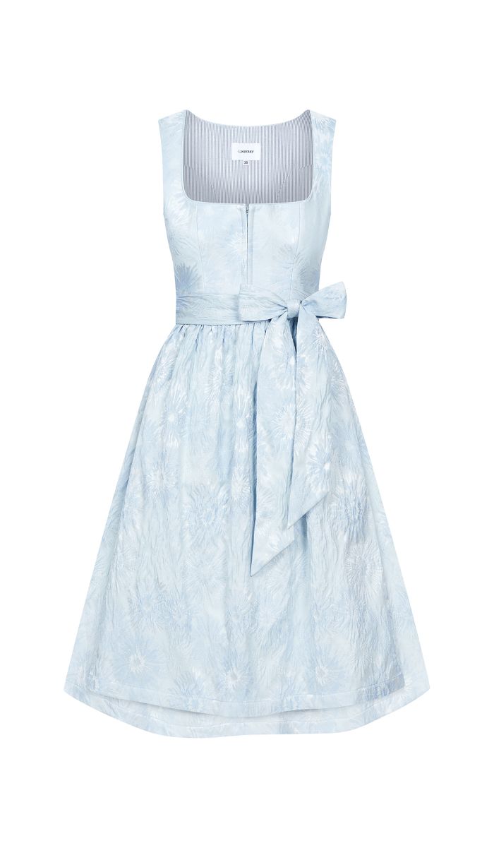 Limberry dirndl dahlia ballade blue Château Privé: Wenn französische Eleganz auf modernes Dirndl trifft
