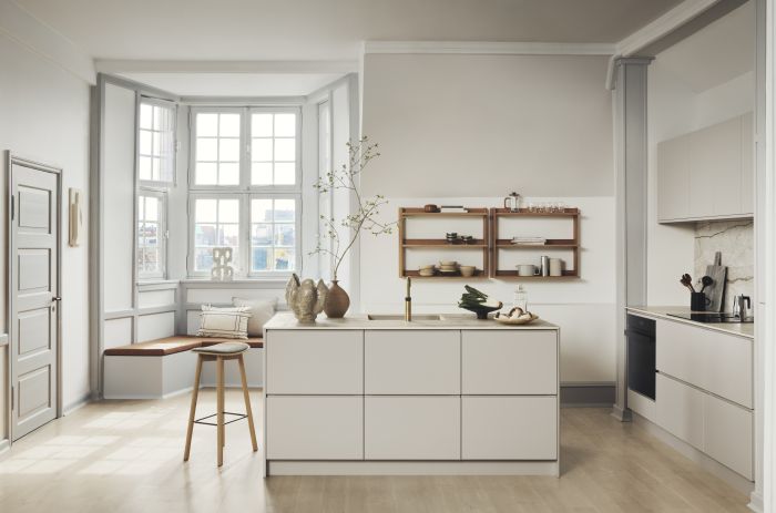 Kvik MANO Crema Crema und Mocha bringen mehr Wohnlichkeit in die Küche