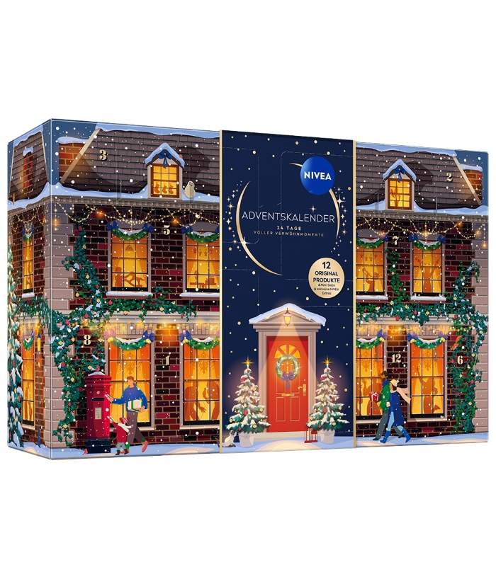 NIVEA Adventskalender Weihnachtshaus