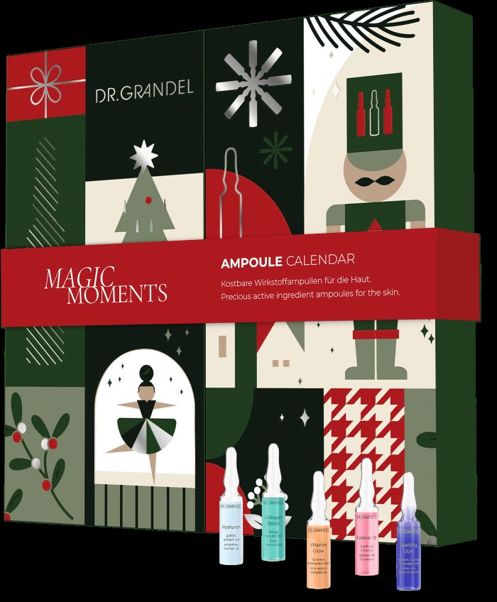 DR. GRANDEL Adventskalender 2026: Kleine Beauty-Momente im Advent Lebe Lieber Fesch Dr Grandel Ampulen Adventskalender 2023