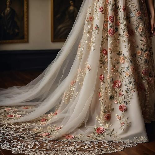 Brautmodetrends für Frühling/Sommer 2024 Trends für Hochzeit & Hochzeitskleider aus New Yorker Brautmodenwoche (NYBFW) Künstlerische Ader
